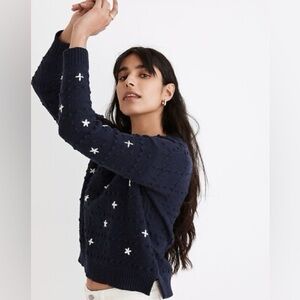 Madewell Embroidered Sandlin Pullover